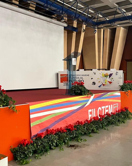 Lavori in corso…. #congresso Filctem a partire da domani.